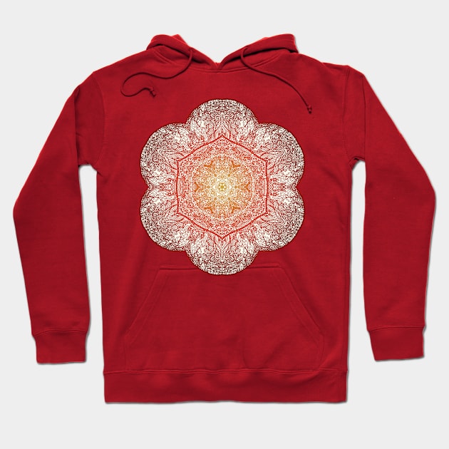 Forest Mandala - Color Hoodie by ElviraDraat